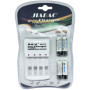 Incarcator pentru acumulatori Ni-M AA/AAA cu 4 acumulatori Ni-Mh, AA, 5500mA, indicator LED - JB-212