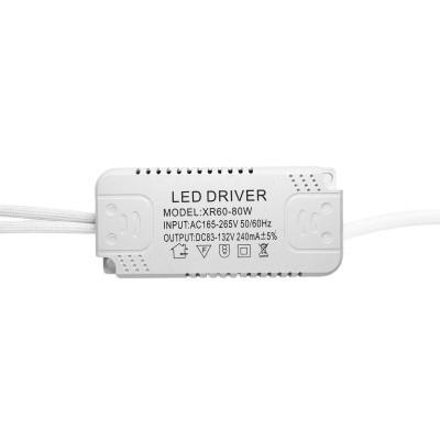 Driver pentru LED-uri, 60-80W, 83-132V/240mA