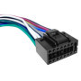 Cablu conector auto cu mufa ISO, JVC 16 pini - model 3