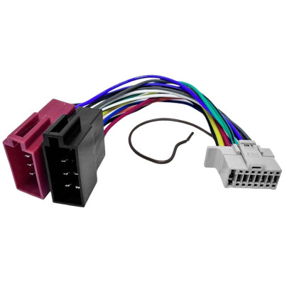 Cablu conector auto cu mufa ISO, Panasonic 16 pini