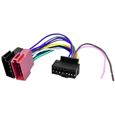 Cablu conector auto cu mufa ISO, SONY, 16 Pin, 20 cm, Multicolor - WX-GT90BT - model 1