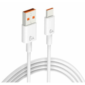 Cablu de date/incarcare rapida, Fast Charge, USB - Type-C, 1m