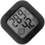 Mini termometru si higrometru de camera, pentru masura temperatura si a umiditatea, negru