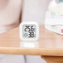 Mini termometru si higrometru de camera, pentru masura temperatura si a umiditatea, negru