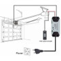 Kit controler releu inteligent, comanda poarta, usa garaj, WIFI, control la distanta cu aplicatia Tuya