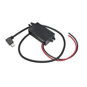 Modul convertor, sursa DC-DC, 12V/24V la 5V/3A, Micro USB, 90 grade