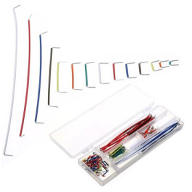 Set 140 cabluri conexiune Breadboard, diferite marimi si culori
