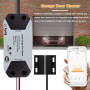 Kit controler releu inteligent, comanda poarta, usa garaj, WIFI, control la distanta cu aplicatia Tuya