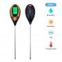 Tester sol de plante digital 4 in 1 PH Umiditate Intensitate Luminoasa, Temperatura Solului - 3