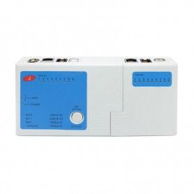 Tester cablu 4 in 1, RJ45, RJ11, BNC, 1394, USB - 3