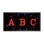 Panou Reclama Afisaj Luminos Led ABC - 1