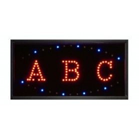 Panou Reclama Afisaj Luminos Led ABC - 1