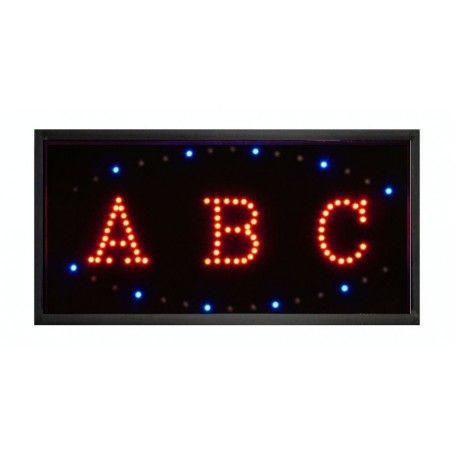 Panou Reclama Afisaj Luminos Led ABC - 1