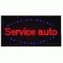 Panou Reclama Afisaj Luminos Led Service auto - 1