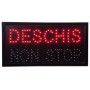 Panou Reclama Afisaj Luminos Led DESCHIS NON STOP - 1