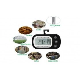 Termometru pentru frigider, interval -20 +50°C, cu inregistrare valori minime/maxime - 4