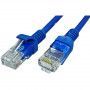 Cablu retea UTP plat, CAT 5e, mufat 2 x RJ45, 1,5m - 1