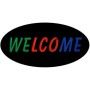 Panou Reclama Afisaj Luminos LED "WELCOME"