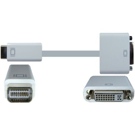 Convertor/adaptor, mini DVI, tata - DVI-I (Dual Link), mama - 10cm