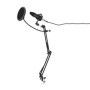 Microfon cu USB conectare PC cu stand inclus pentru Inregistrare Vocala, Streaming, Gaming, Karaoke