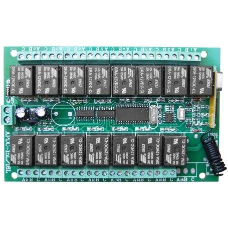 Modul/kit, receptor, 433MHz, automatizari, 15 canale