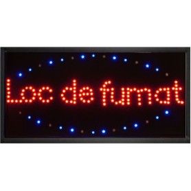 Panou Reclama Afisaj Luminos LED LOC DE FUMAT