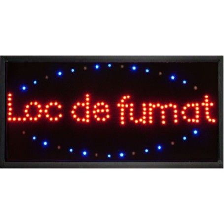 Panou Reclama Afisaj Luminos LED LOC DE FUMAT