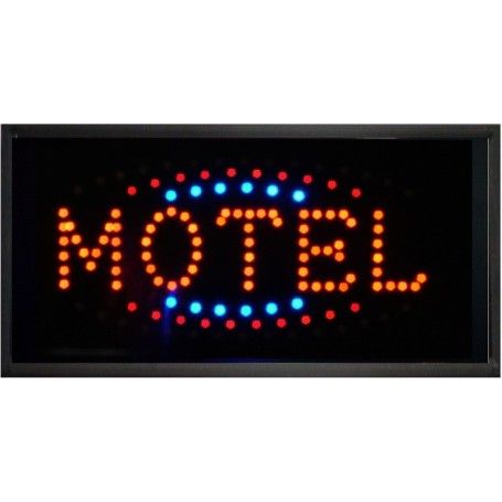 Panou Reclama Afisaj Luminos LED MOTEL