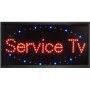 Panou Reclama Afisaj Luminos LED SERVICE TV