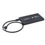 Carcasa rack extern, USB 3.0, compatibil 2.5 inch SATA HDD/SSD, metal, negru