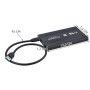 Carcasa rack extern, USB 3.0, compatibil 2.5 inch SATA HDD/SSD, metal, negru