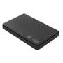 Rack extern, USB 2.0/3.0, compatibil 2.5 inch SATA HDD/SSD, metal, negru