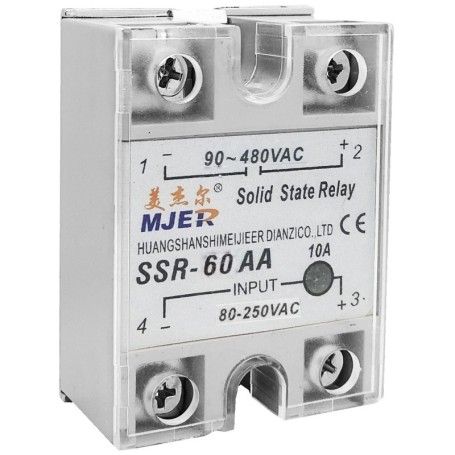 Modul Releu Solid State , 8-250 VAC - 90-480 VAC, SSR-60AA