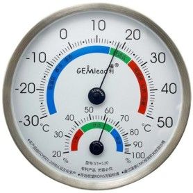 Termometru si higrometru analogic, -30…50°C, 20…100°C - STH130 - 1
