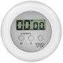 Timer (Cronometru), pentru bucatarie, afisaj LCD, suport magnetic, alb - 1