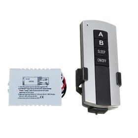 Kit: telecomanda + receptor, pentru automatizari, 2 canale, 220V