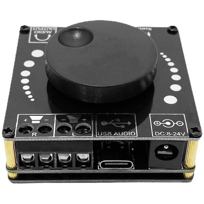 Kit modul amplificator audio, stereo, 2x20W, 5-24V/3A, Bluetooth V5.0