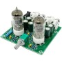 Kit modul preamplificator audio, stereo cu tuburi electronice, 6j1, 12V/1A