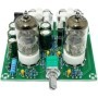 Kit modul preamplificator audio, stereo cu tuburi electronice, 6j1, 12V/1A