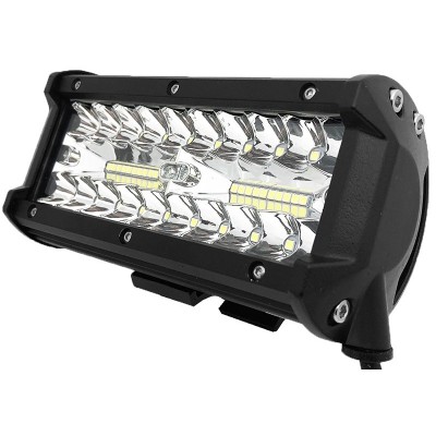 Proiector auto, 40 LED-uri SMD, 12V-24V/24W - lumina alb/rece