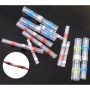 Set 100 tuburi termocontractabile color, diametru 1,9-6,2mm, cositor pentru lipire si inele pentru etansare