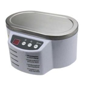 Sterilizator digital cu ultrasunete, 50W, capacitate 600 ml, 40 kHz, functie timer