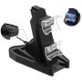 Stand/Dock incarcare controller dual USB cu LED, pentru PS5, negru - AK286C